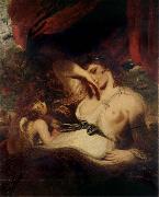 Sir Joshua Reynolds Cupid Untying the Zone of Venus Sweden oil painting artist
